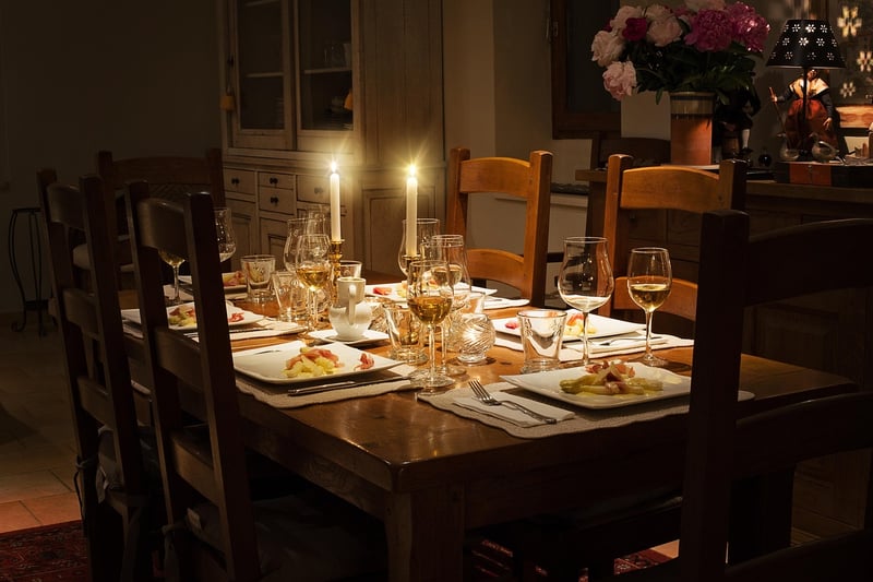 Celestial Table Centerpieces